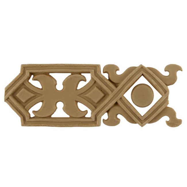 2"(H) x 3/16"(Relief) - Modern Style Geometric Linear Molding Design - [Compo Material] - Brockwell Incorporated 