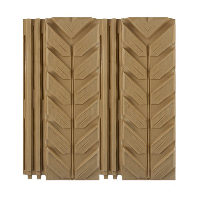 12-7/8"(H) x 1"(Relief) - Chevron Geometric Linear Molding Design - [Compo Material] - Brockwell Incorporated 