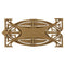6"(H) x 3/8"(Relief) - Sullivan Geometric Linear Molding Design - [Compo Material] - Brockwell Incorporated 