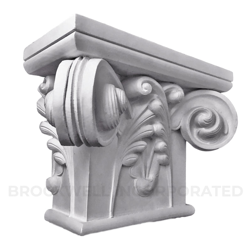 Plaster Gothic Notre Dame Pilaster Capital Design from Brockwell Columns