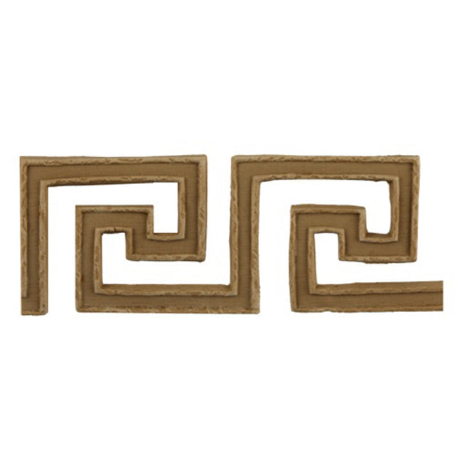 Where to Buy 1-11/16"(H) x 3/16"(Relief) - Stain-Grade Greek Key Linear Molding Design - [Compo Material]