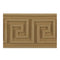 Where to Buy 2-5/8"(H) x 1/4"(Relief) - Stain-Grade Greek Key Linear Molding Design - [Compo Material]