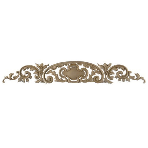 Shop Beautiful 26"(W) x 4"(H) x 3/8"(Relief) - Louis XV Stain-Grade Horizontal Design - [Compo Material]-HRZ-2277-CP-2