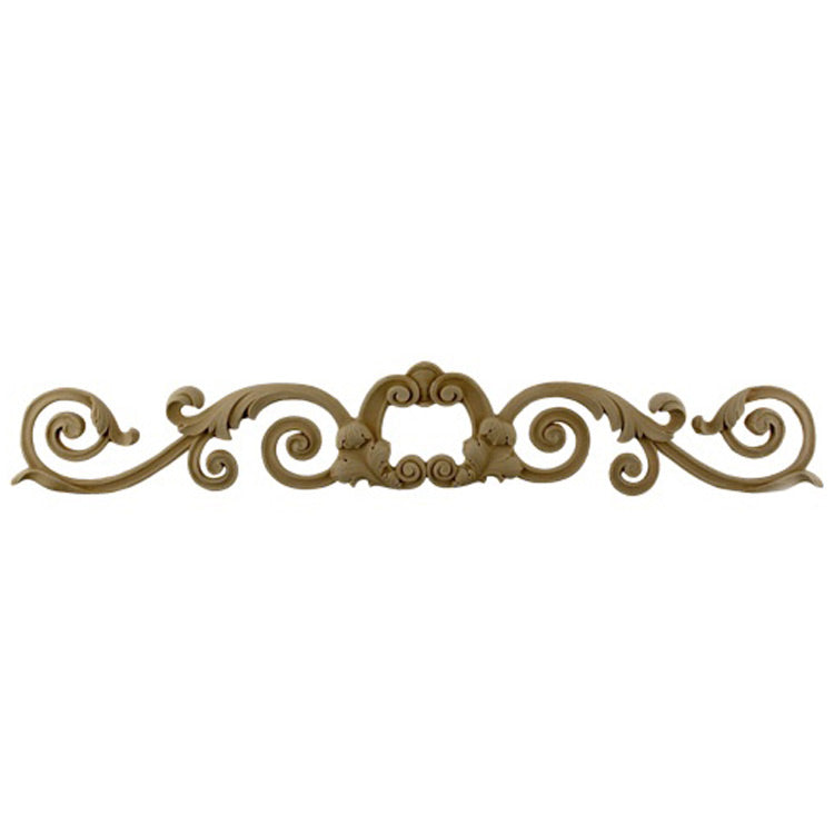 Shop Beautiful 19-7/8"(W) x 3-1/4"(H) x 1/4"(Relief) - Scroll Empire Style Horizontal Design - [Compo Material]-HRZ-3429-CP-2