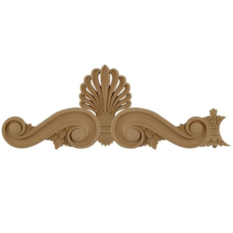 Shop Beautiful 28-1/2"(W) x 11-1/4"(H) x 5/8"(Relief) - Greek Acroteria Horizontal Design - [Compo Material]-HRZ-7829-CP-2