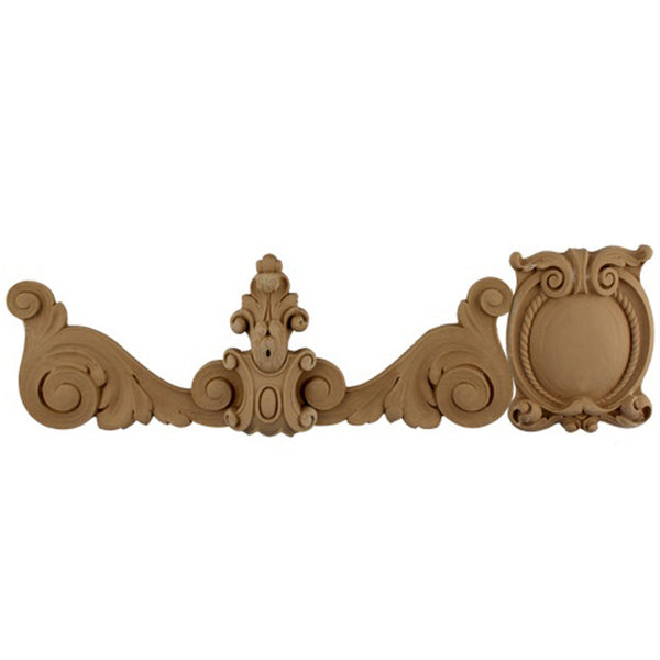 Shop Beautiful 16-3/4"(W) x 4-3/4"(H) x 3/16"(Relief) - English Style Horizontal Design - [Compo Material]-HRZ-4929-CP-2