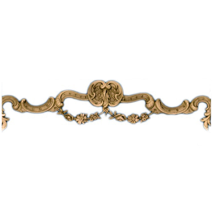 Shop Beautiful 17-5/8"(W) x 4-3/8"(H) x 3/8"(Relief) - Louis XV Rococo Horizontal Design - [Compo Material]-HRZ-2939-CP-2