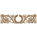 Shop Beautiful 42-1/4"(W) x 12"(H) x 5/16"(Relief) - French Renaissance Wreath Horizontal Design - [Compo Material]-HRZ-3889-CP-2