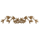 Shop Beautiful 23-1/2"(W) x 5-1/4"(H) x 1/4"(Relief) - French Leaf & Berry Branches Horizontal Design - [Compo Material]-HRZ-60711-CP-2