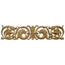 Shop Beautiful 20-1/2"(W) x 4-1/2"(H) x 1/4"(Relief) - Fish & Grapes Spanish Style Horizontal Design - [Compo Material]-HRZ-23711-CP-2