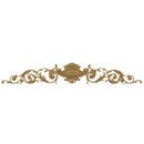 Shop Beautiful 28"(W) x 5"(H) x 1/2"(Relief) - Scroll & Shield Horizontal Design - [Compo Material]-HRZ-41041-CP-2