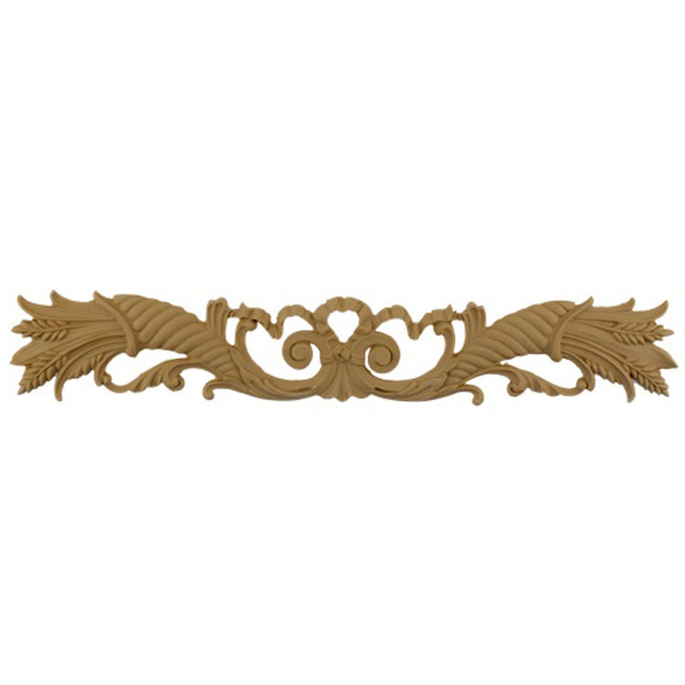 Shop Beautiful 19"(W) x 3"(H) x 1/4"(Relief) - Cornucopias w/ Wheat Horizontal Design - [Compo Material]-HRZ-44141-CP-2