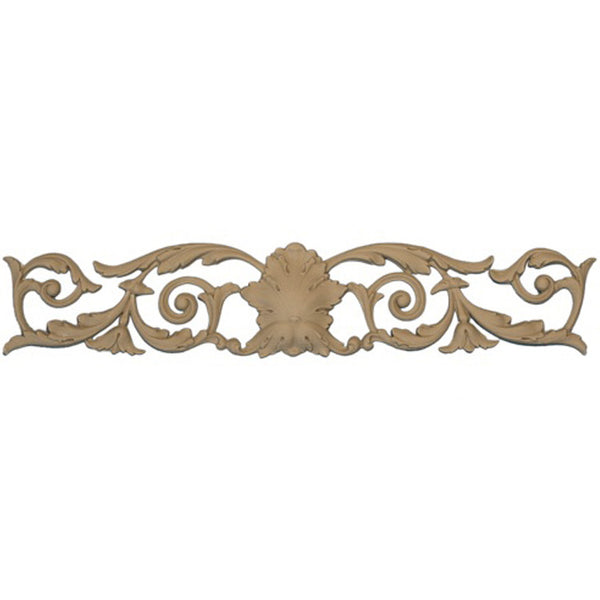 Shop Beautiful 13"(W) x 2-1/2"(H) - Scroll & Shell Decorative Horizontal Design - [Compo Material]-HRZ-F7602-CP-2