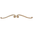 Shop Beautiful 14-1/8"(W) x 2-1/2"(H) - Stain-Grade Scrolls Horizontal Design (PAIR) - [Compo Material]-HRZ-F5325-CP-2