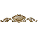 Shop Beautiful 19-1/2"(W) x 4-1/2"(H) - Stain-Grade Shield Horizontal Design - [Compo Material]-HRZ-F3155-CP-2