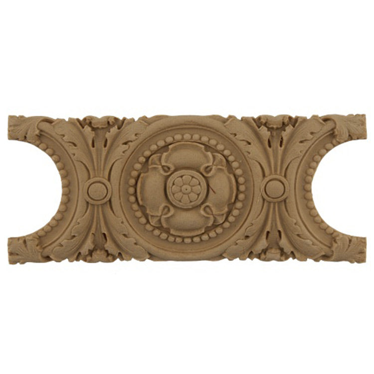 Shop Beautiful 6-3/4"(W) x 3"(H) - Stain-Grade Specialty Horizontal Design - [Compo Material]-HRZ-F2655-CP-2