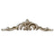 Shop Beautiful 5-3/8"(W) x 1-1/4"(H) - Stain-Grade Floral Cartouche Horizontal Design - [Compo Material]-HRZ-F1775-CP-2