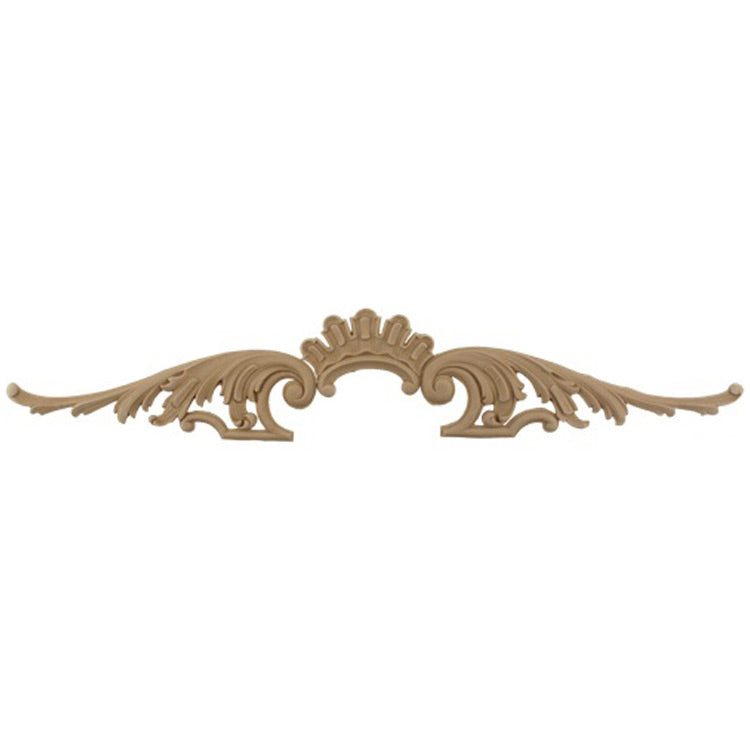 Shop Beautiful 21-1/2"(W) x 3-3/4"(H) - Leafy Scroll Horizontal Design - [Compo Material]-HRZ-F0296-CP-2