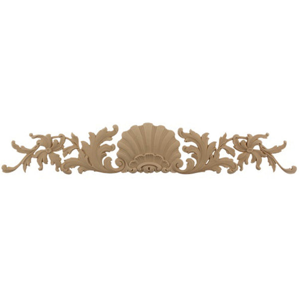 Shop Beautiful 18-1/4"(W) x 3-1/4"(H) - Decorative Cartouche Horizontal Design - [Compo Material]-HRZ-F8596-CP-2