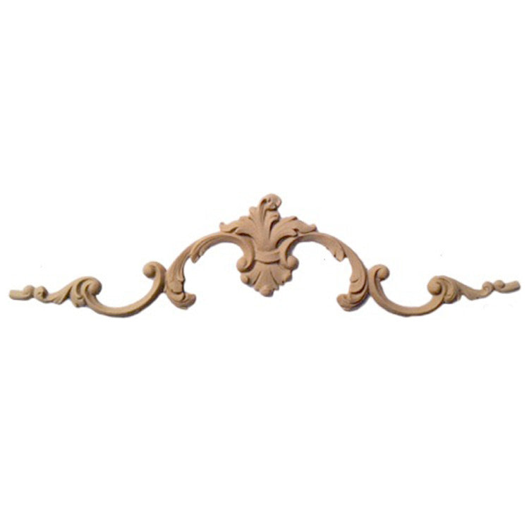 Shop Beautiful 12-3/4"(W) x 3-3/4"(H) - Decorative Scroll Horizontal Design - [Compo Material]-HRZ-F1717-CP-2