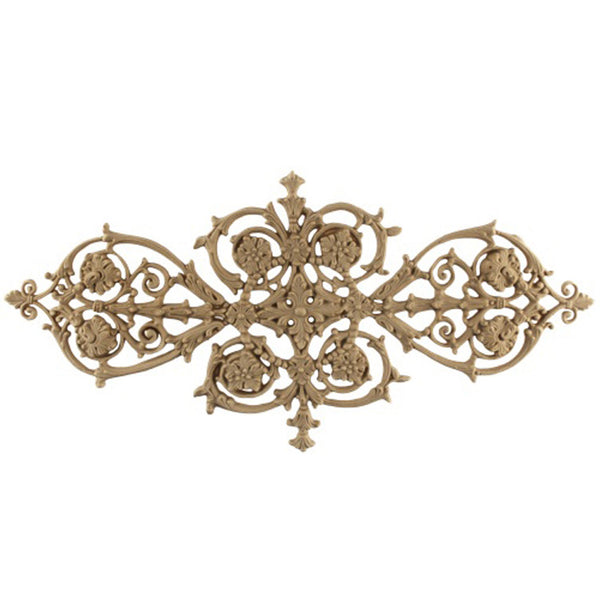 Shop Beautiful 16"(W) x 8"(H) x 3/16"(Relief) - Empire Vine Scroll Horizontal Design - [Compo Material]-HRZ-8557-CP-2