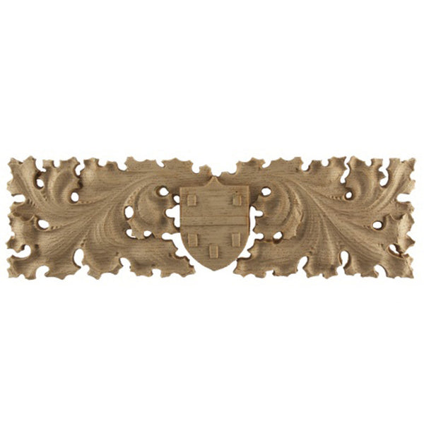 Shop Beautiful 11-3/4"(W) x 3-1/2"(H) x 5/16"(Relief) - Gothic Band w/ Shield Horizontal Design - [Compo Material]-HRZ-6657-CP-2