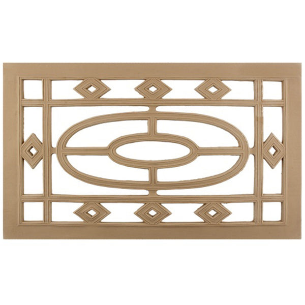 Shop Beautiful 18"(W) x 11-1/8"(H) - Decorative Grille Horizontal Design - [Compo Material]-HRZ-F6957-CP-2