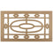 Shop Beautiful 18"(W) x 11-1/8"(H) - Decorative Grille Horizontal Design - [Compo Material]-HRZ-F6957-CP-2