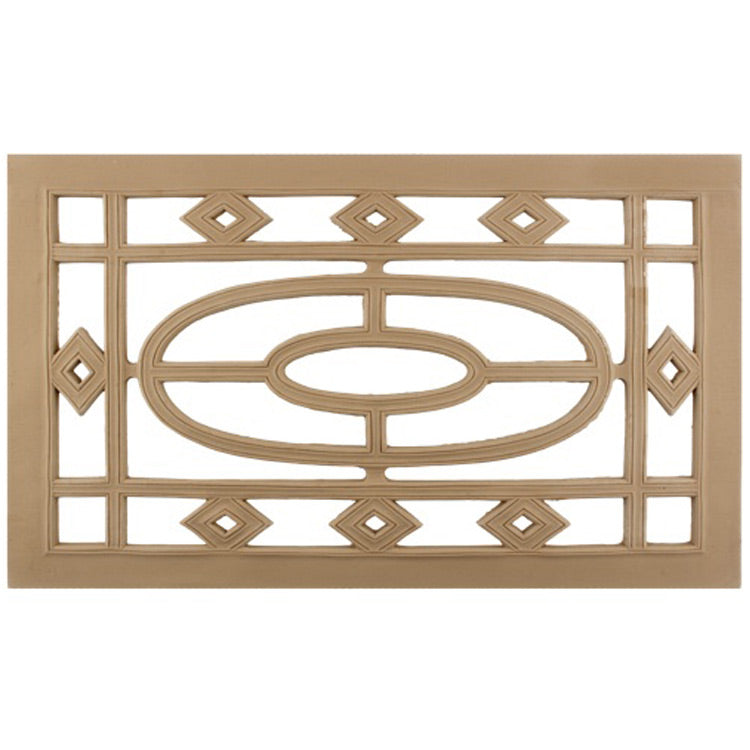 Shop Beautiful 18"(W) x 11-1/8"(H) - Decorative Grille Horizontal Design - [Compo Material]-HRZ-F6957-CP-2