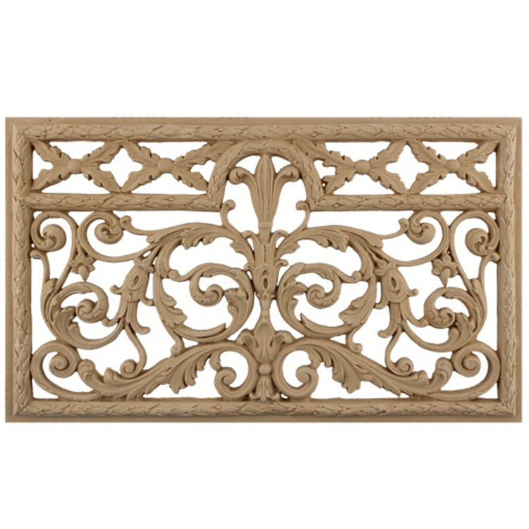 Shop Beautiful 16"(W) x 10"(H) - Decorative Grille Horizontal Design - [Compo Material]-HRZ-F2067-CP-2