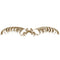 Shop Beautiful 26"(W) x 4-1/4"(H) x 1/4"(Relief) - Leaves w/ Ribbon Horizontal Design - [Compo Material]-HRZ-8367-CP-2