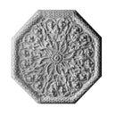 36" (Diam.) x 1-5/8" (Relief) - German (Octagon) Ceiling Medallion - [Plaster Material] - Brockwell Incorporated 
