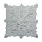34" (W) x 34" (H) x 1" (Relief) - Louis XV Style Square Centerpiece - [Plaster Material] - Brockwell Incorporated 