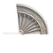 Plaster Colonial Grille or Medallion - Comes in 4 Quarter Pieces - Brockwell Incorporated