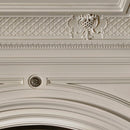 Example of Brockwell Incorporated's Louis XV Plaster Lattice Cove Molding Installed