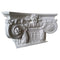 Ionic Order (Modern French with Necking) - PILASTER CAP - [Plaster Material] - Brockwell Incorporated 