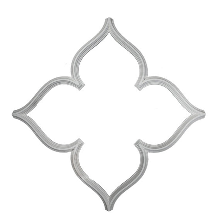 Plaster Transitional Open Gothic Ceiling Tracery