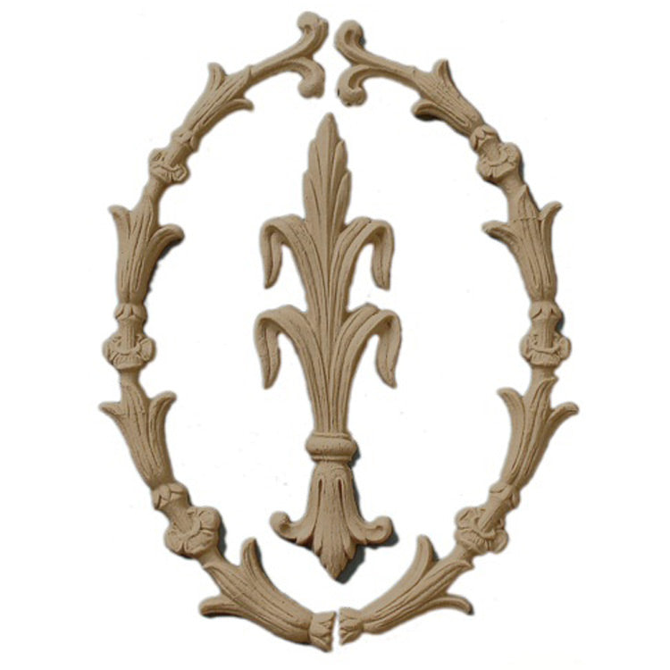 RST-F9504-CP-2 - Order Rosettes Online - Oval Shape - Brockwell Incorporated