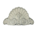 Easy to Install - 6-3/4" (W) x 3-3/4" (H) x 1-5/8" (Relief) - French Cartouche Applique - [Plaster Material] from Brockwell Incorporated