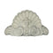 Easy to Install - 6-3/4" (W) x 3-3/4" (H) x 1-5/8" (Relief) - French Cartouche Applique - [Plaster Material] from Brockwell Incorporated