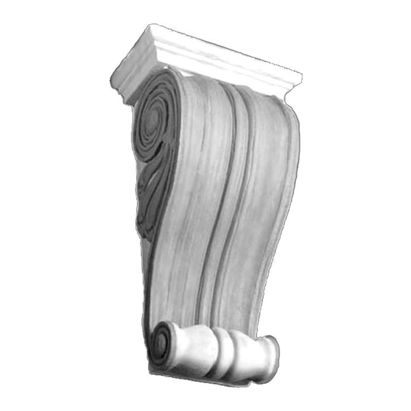 Plaster Classic Keystone Corbel Design from Brockwell Incorporated
