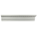 3-5/8"(H) x 1"(Proj.) - Repeat: 1-1/8" - Greek Style Crown Molding Design - [Plaster Material] - Brockwell Incorporated
