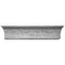 10"(H) x 9-1/4"(Proj.) - Repeat: 42" - Louis XV Crown Molding Design - [Plaster Material] - Brockwell Incorporated