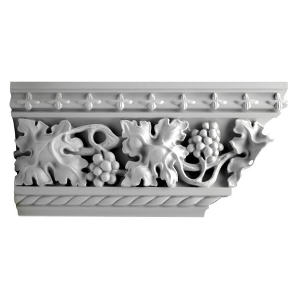 Gothic Style Crown Molding Design - [Plaster Material] - Brockwell Incorporated