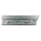 4-5/8"(H) x 3-1/8"(Proj.) - Repeat: 10-5/8" - English Style Crown Molding Design - [Plaster Material] - Brockwell Incorporated