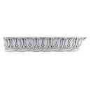 3-1/4"(H) x 1-7/8"(Proj.) - Repeat: 3-1/8" - Romanesque Crown Molding Design - [Plaster Material] - Brockwell Incorporated