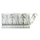 5-1/2"(H) x 5-1/2"(Proj.) - Repeat: 5" - French Style Crown Molding Design - [Plaster Material] - Brockwell Incorporated
