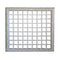 30" (W) x 30" (H) x 1-1/4" (Relief) - Classic Square Grille - (Open or Closed) - [Plaster Material]-Brockwell Incorporated