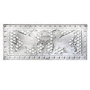 60" (W) x 25-1/2" (H) x 7/8" (Relief) - Empire Style Griffin Panel / Grille - (Open or Closed) - [Plaster Material]-Brockwell Incorporated