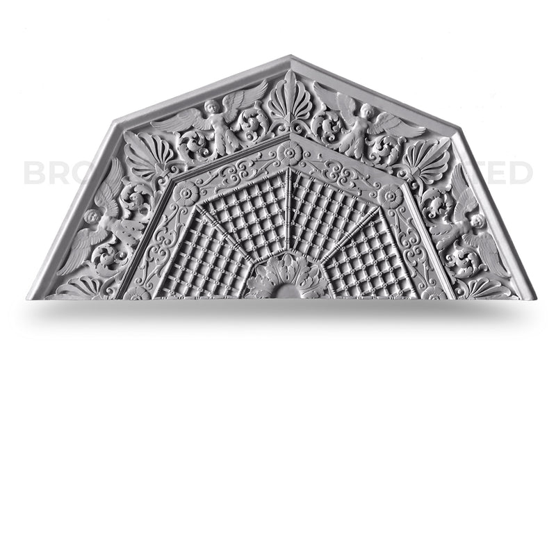 Vented Plaster Empire Style Grille or Ceiling Medallion from ColumnsDirect.com